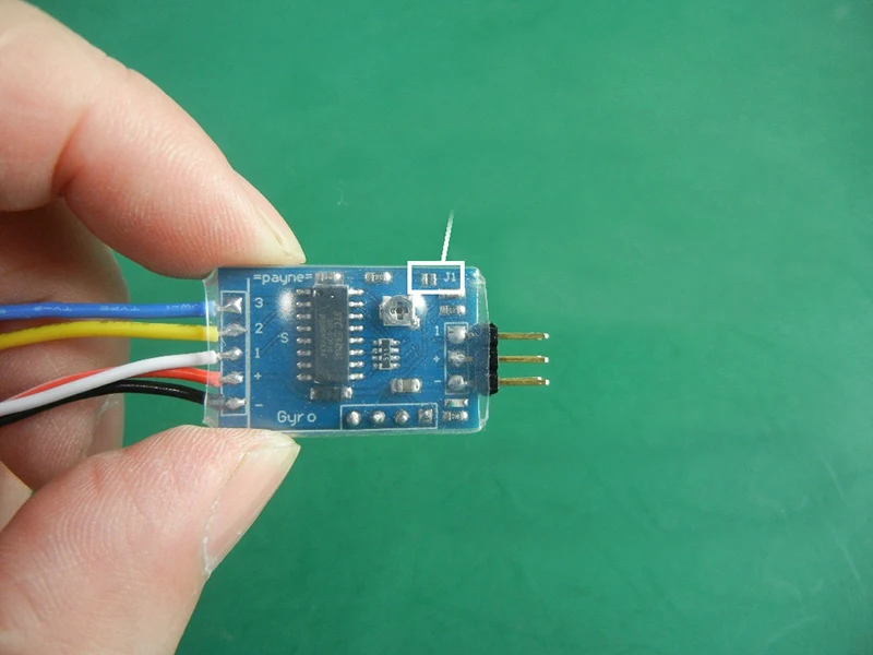 Giroscopio de modelos de Control remoto, giroscopio de 5 y 6 CANALES, 3,6 V-6V, accesorios para coches/barcos teledirigidos, 1 unidad-0