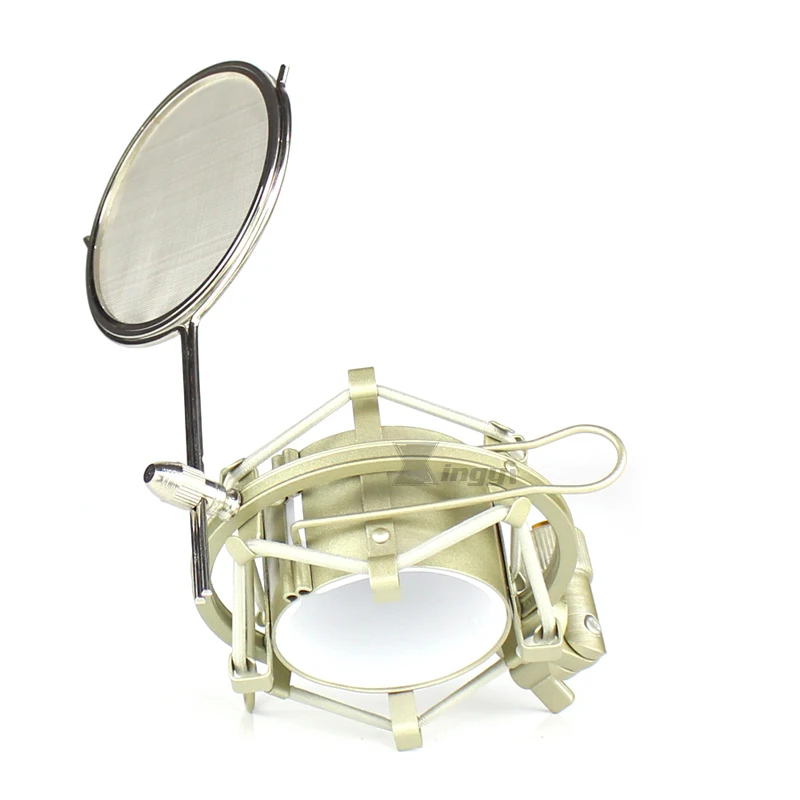 Металлический ударный держатель для микрофона с пауком ударопрочный подставка