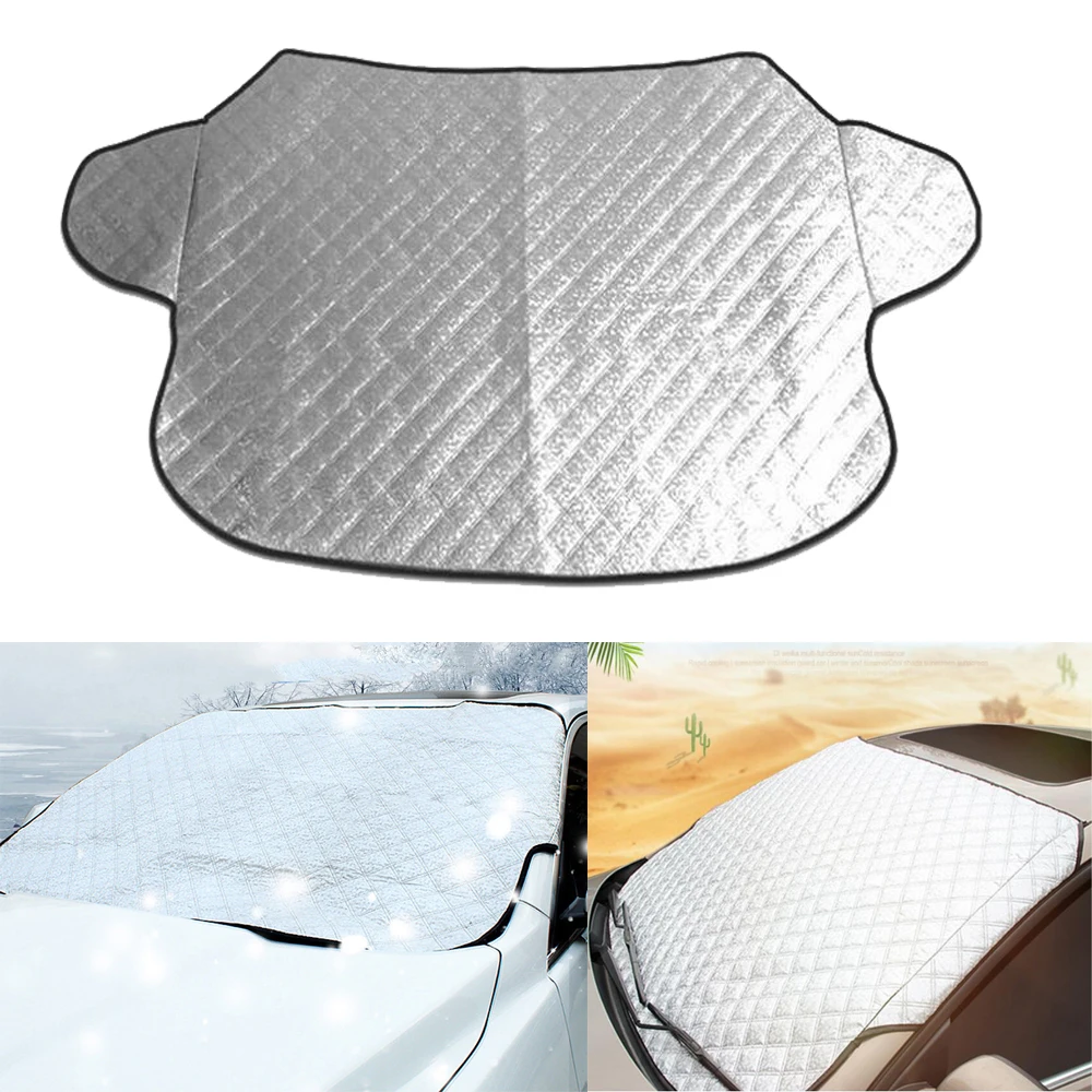 

Car Snow Cover Sun Shade Windshield Outdoor Waterproof Anti Snow Ice Auto Protector Winter Windscreen Cove Shield