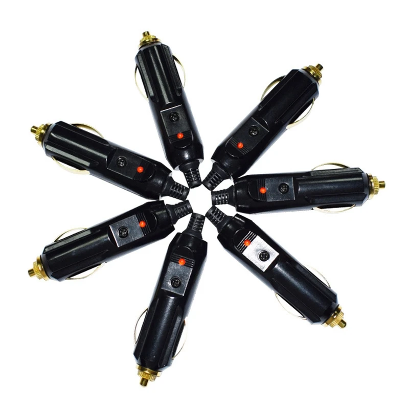 

Car Cigarette Lighter Power Connection Adapter 12/24V 180W Power Socket Adapter Auto Electrical Equipment