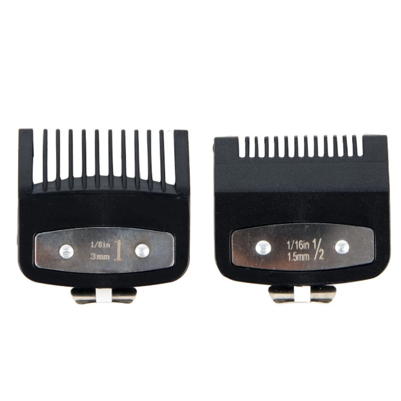 

Professional Comb Set Specially, Clipper Guard Set Attachment Combs Portable Durable Metal for Premium Home