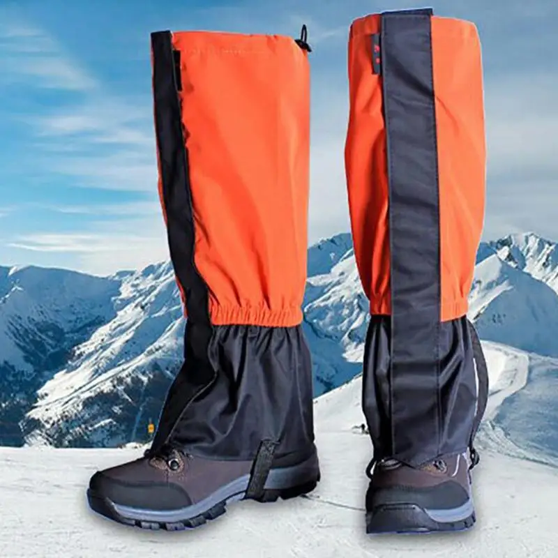 Hiking Snow Skiing Legging Gaiters Waterproof Leg Protection Guard Cover Outdoor Kneepad Ski |
