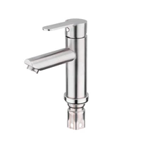 hot and cold stainless steel basin faucet bathroom basin faucet kitchen faucet %e2%80%8bon stage and under stage installation taps