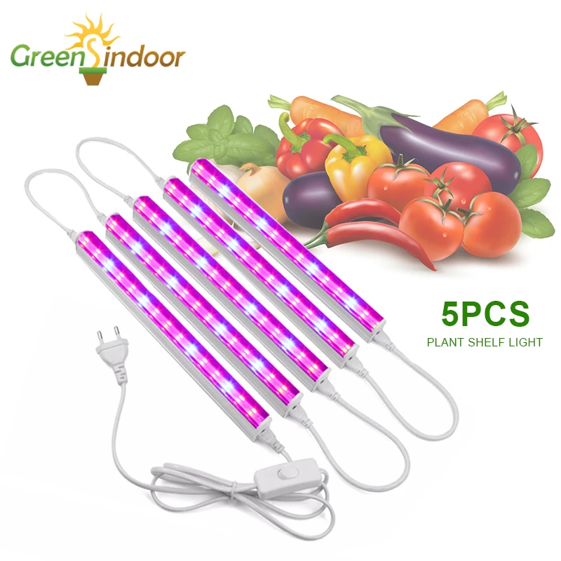 Комнатный светильник для выращивания цветов светодиодная лампа растений