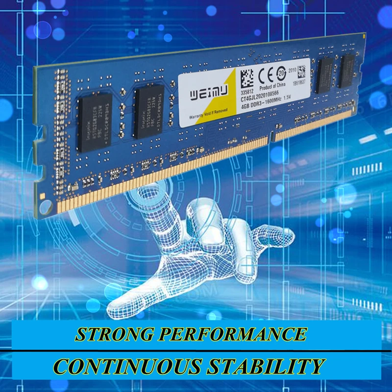 10 шт. настольная память 8 ГБ DDR3 1600 МГц PC3 12800U 240 контактов 1 5 в без коррекции ошибок