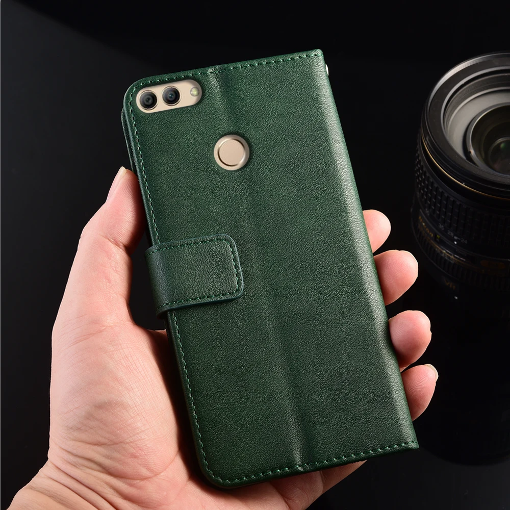 Чехол-Кошелек для Huawei P Smart 2018 FIG-LX1 кожаный Plus Z S Pro 2021 Y3 Y6 Y5 Y7 2017 Prime - купить по