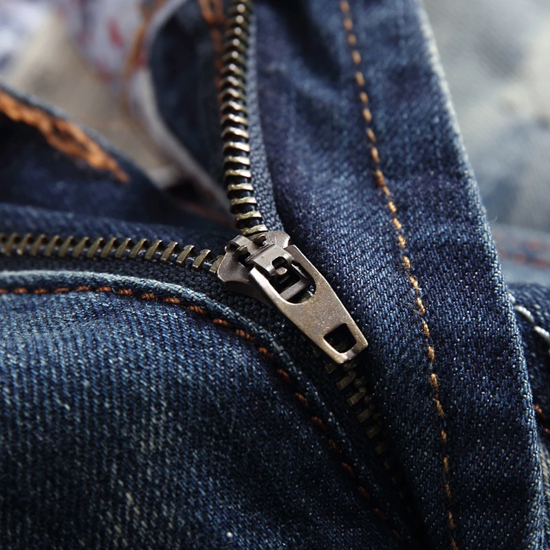 Повседневные мужские джинсы бриджи с отверстиями 28 42 новые модные состаренные