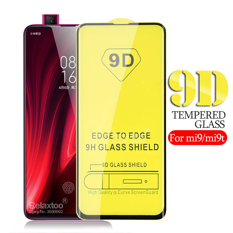 Закаленное стекло mi 9 t 9D с полным клеем для xiaomi защитное на xiomi mi9t pro mi9 9tpro Защитная