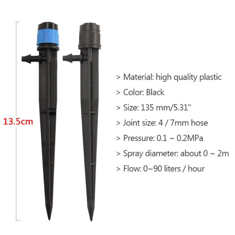 

6PCS Drip Irrigation System Automatic Watering Spike for Plants Garden Watering