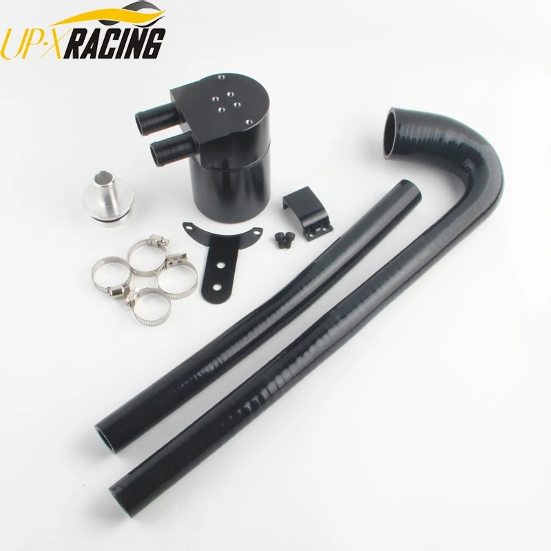 Резервуар Для Масла из черного алюминиевого сплава с шлангом радиатора для BMW 125i