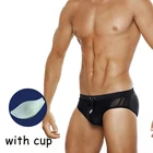 Мужские плавки, черный треугольный купальник, мужская мода, сексуальные закрытые мужские купальники, боковая сетчатая панель, мужские плавки, купальник