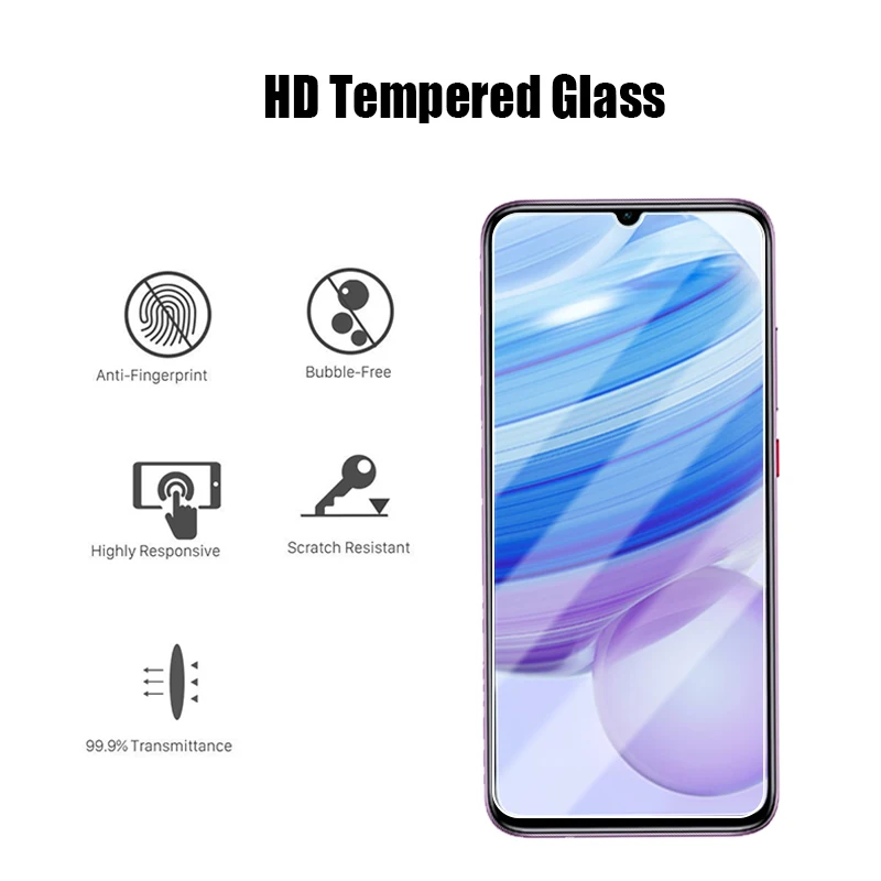 Закаленное стекло 4 в 1 для Redmi Note 10 9 8 Pro 9T 9S 10S 8T защитная пленка экрана камеры Xiaomi 9C