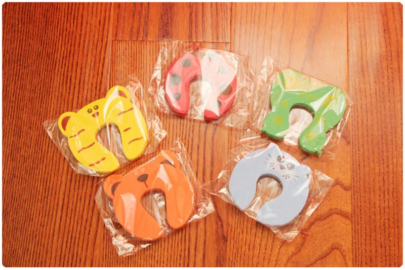 Заглушка для дверей с милыми животными безопасности детей защита забота о