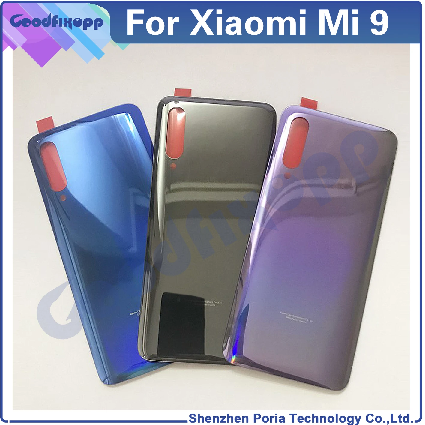 Задняя крышка аккумулятора для Xiaomi Mi 9 Замена задней крышки Mi9 M1902F1G | Мобильные