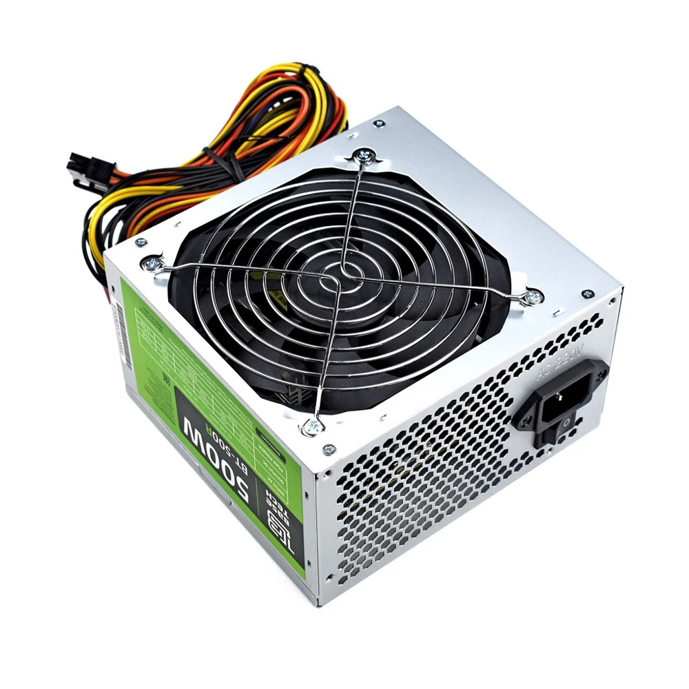 Комплект Блок питания + кабель 500W ATX BaseTech BT 500R1 120 мм (BT 500R1) 10 шт|Блоки для