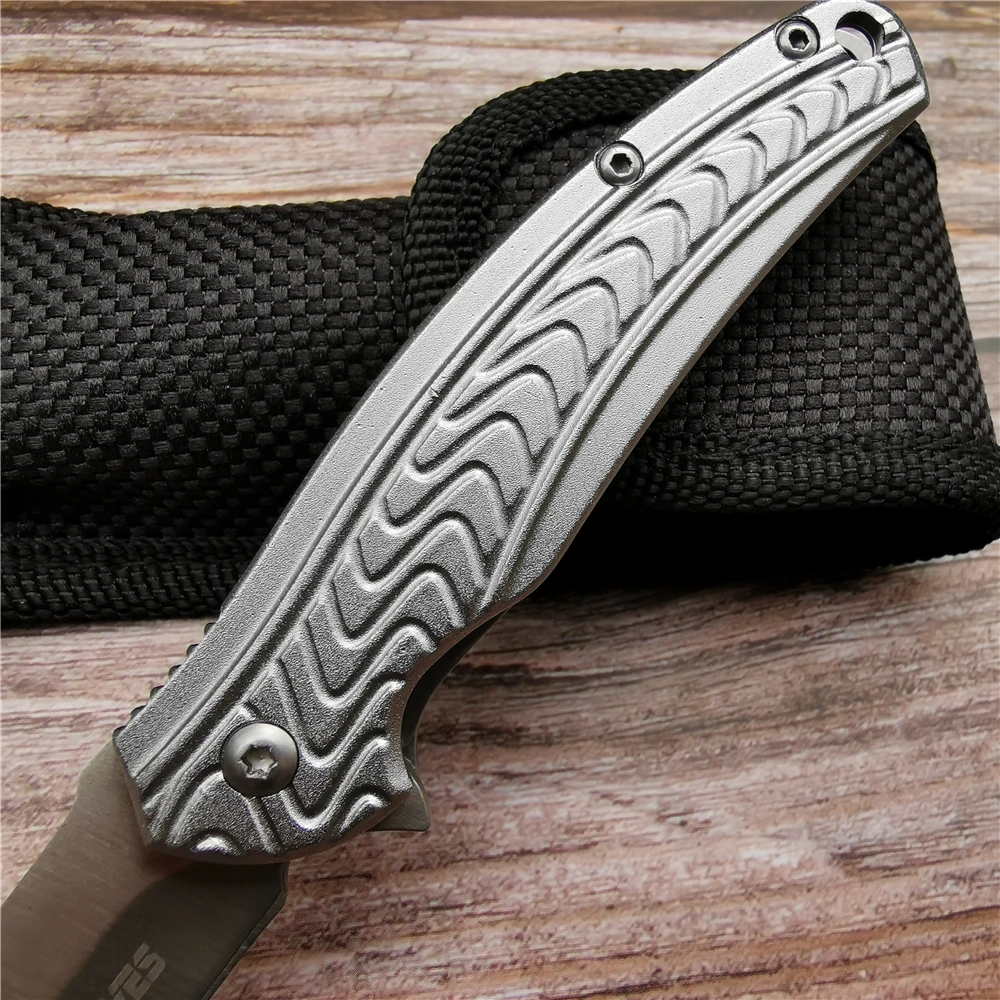 SR 5CR13 складной нож из нержавеющей стали для выживания в полевых условиях