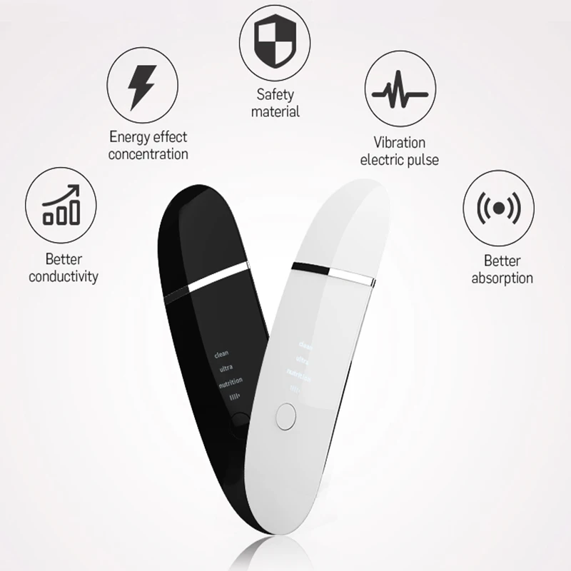 Ультразвуковое водостойкое устройство для очищения лица с USB зарядкой удаления