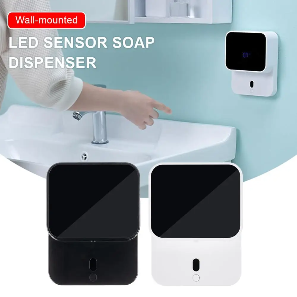 

Настенный светодиодный Экран умный ИК-датчик автоматического индукции для мытья рук дезинфицирующее устройство для пенного мыла дозатор