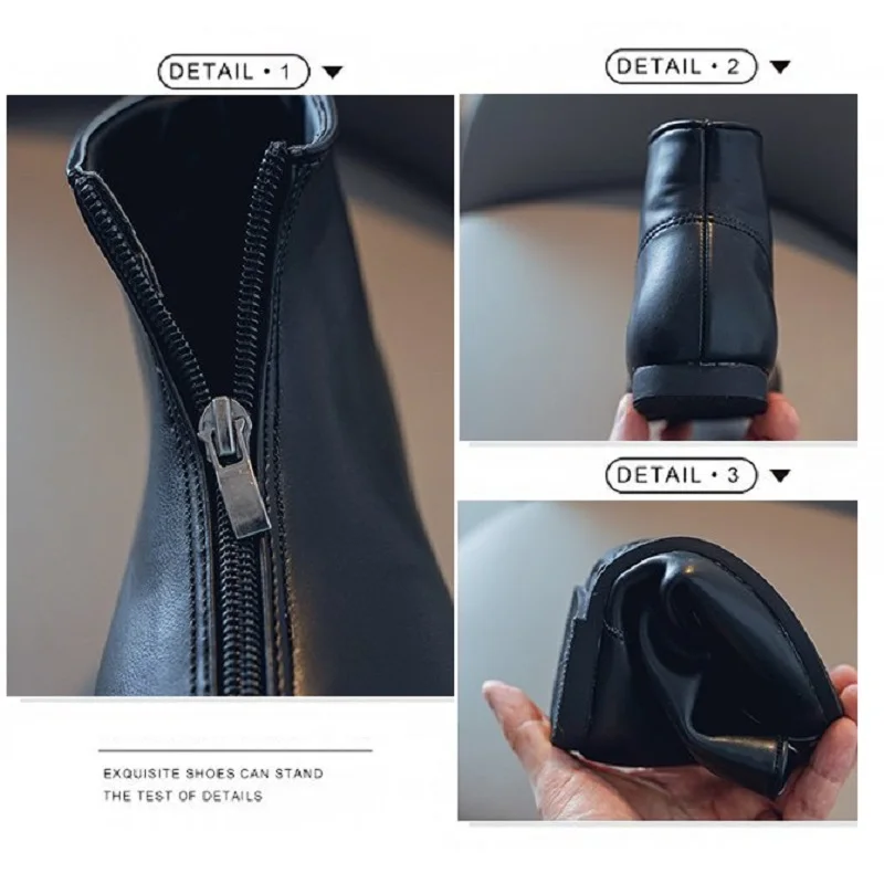 Детская обувь для девочек 2020 модные всесезонные ботинки детские теплые мягкие