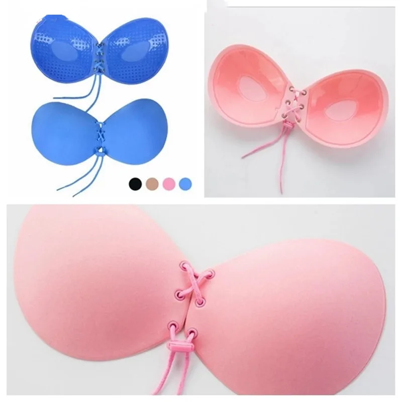 2019 Sexy Ladies Adjustable Comfortable Seamless Self Adhesive Silicone Strapless Backless Bra