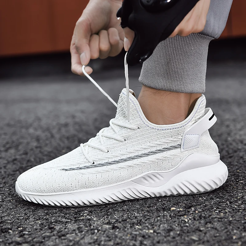 

Кроссовки мужские легкие, повседневная обувь, дышащие, удобные