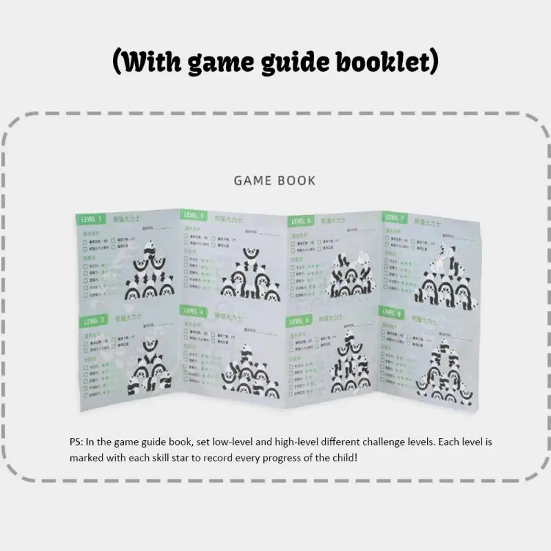 Новая деревянная игрушка Монтессори с пандой балансирующая игра детская для