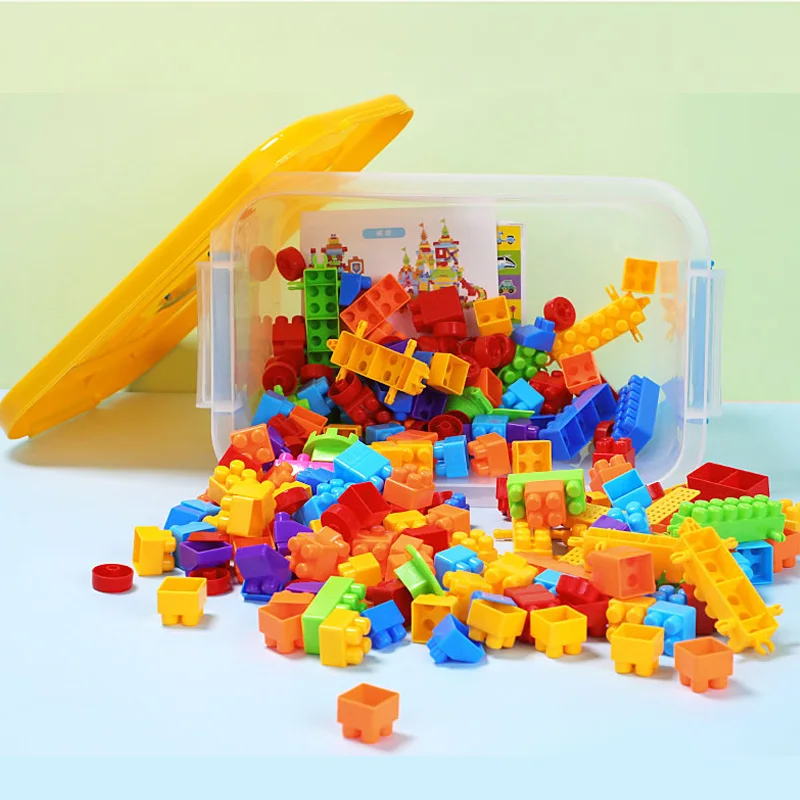 234 шт. большой размер DIY строительные блоки фигурки кирпичи строительный блок