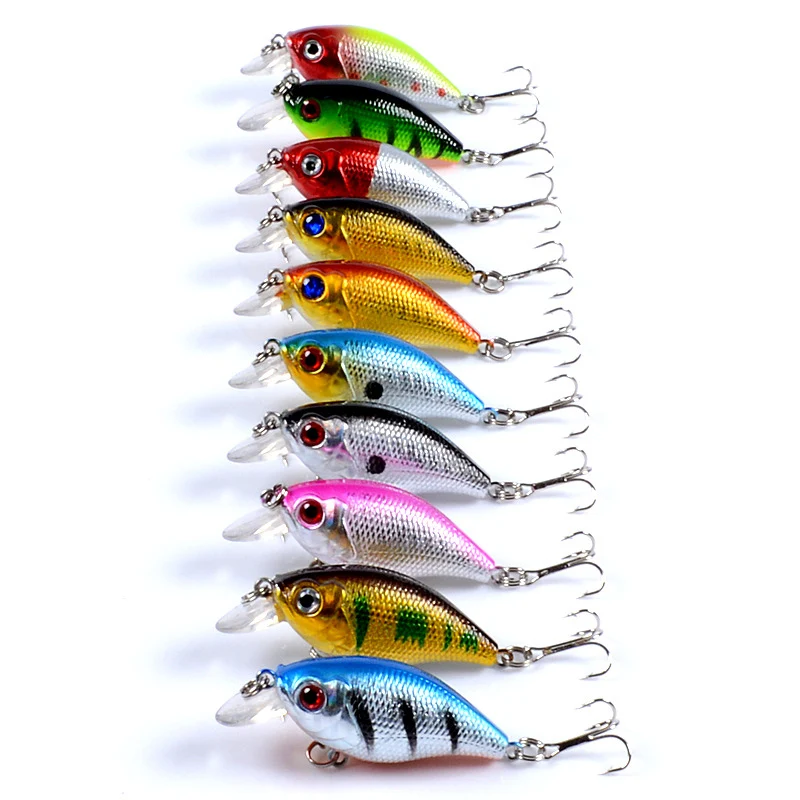 1PCS Wobblers Quality Crankbait Simulation Fishing Lure 5.7cm 7g Jerkbait Floating Hard Bait Bass Carp Pesca Fishing Tackle