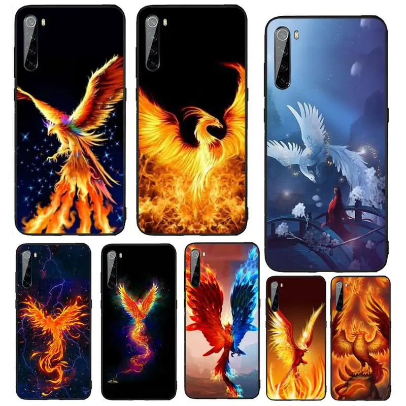 

Phoenix Phone Case For Xiaomi Redmi Note 9s 10 Max 3 4 7 8 9se 5 7 7a 8 8t 10 Pro Lite Original Carcasa Funda