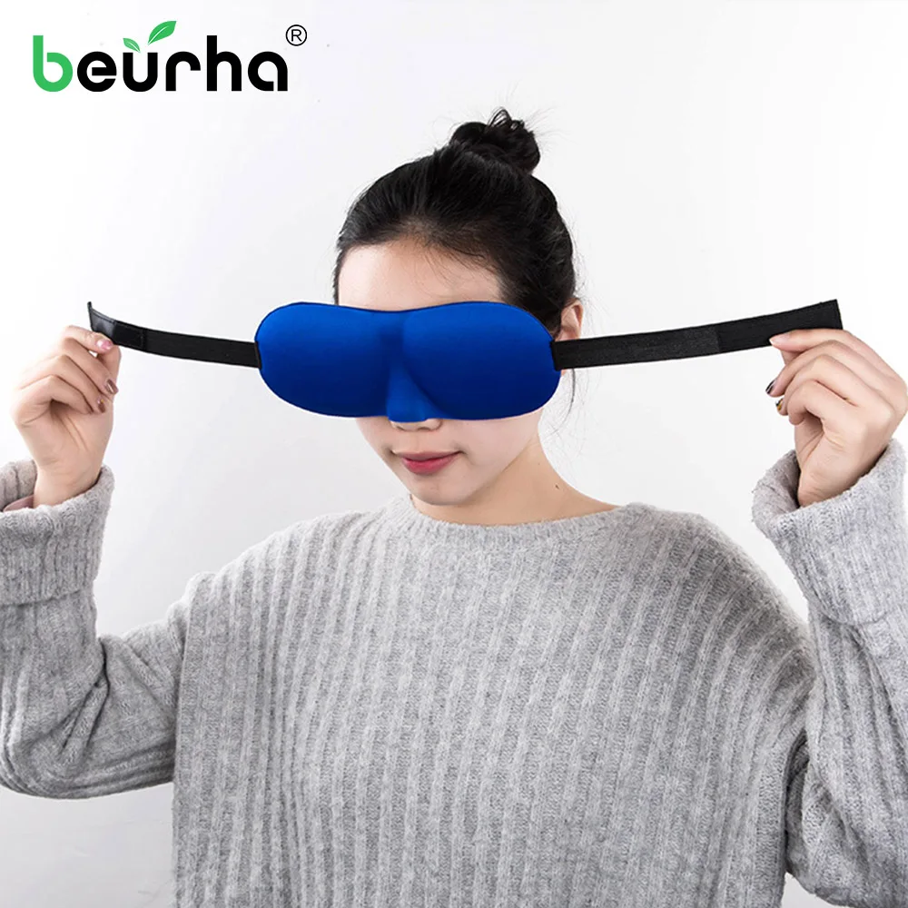 3D мягкая ночная маска для лица на основе тени для век естественного оттенка маска для глаз патч с повязкой на Портативный путешествия маска на глаза для сна маска для сна(окуляр) Eyemask