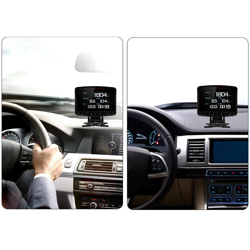 

A208C Car OBD HUD Multi Functional Digital Meter Speedometer Computer Head-Up Display