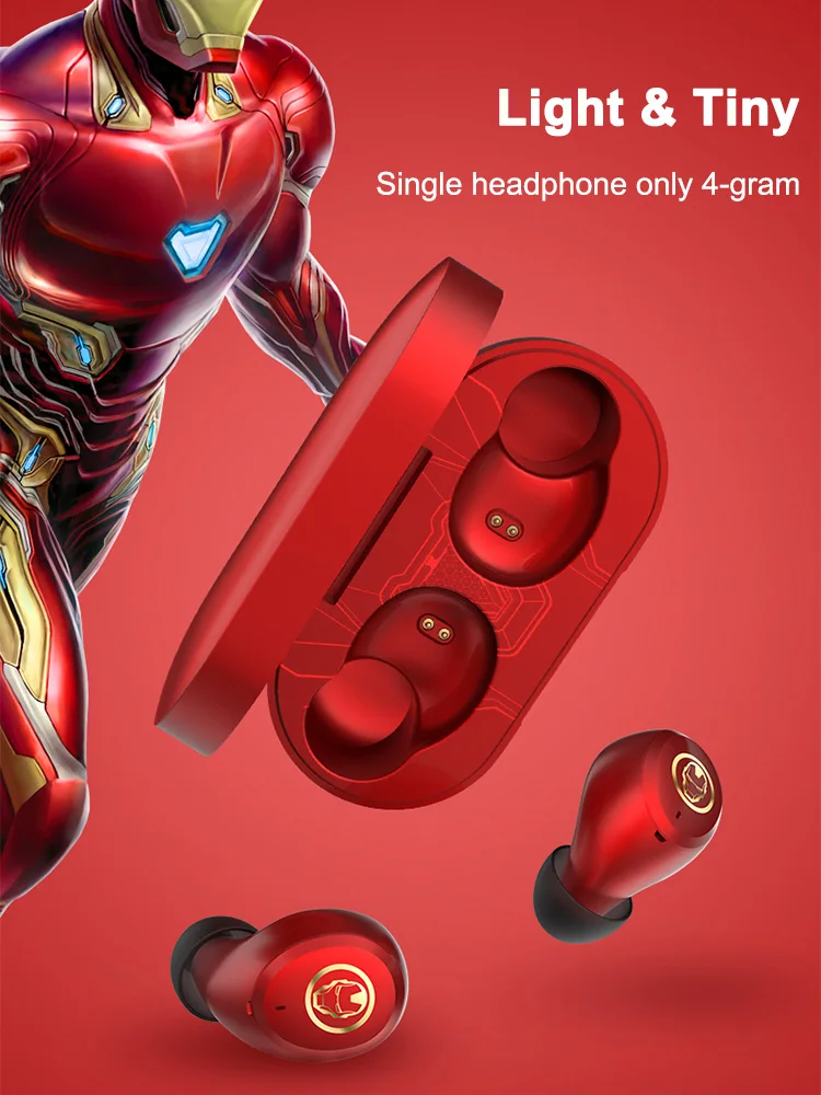 Marvel сертифицированные оригинальные TWS наушники Человек-паук беспроводные Bluetooth