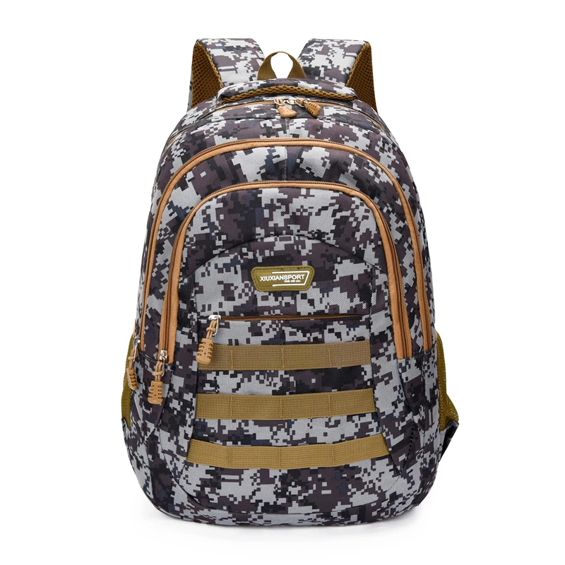 

Camouflage Color Oxford Backpack for Men Outdoor Travel Camping Wearproof Men's Backpack 20L Large Capacity Male Backpack