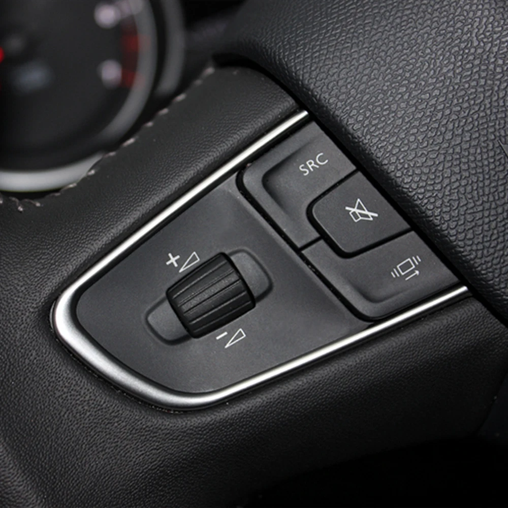 Декоративная накладка на рулевое колесо для Peugeot 508 2011-2016 408 2014-2015 2 шт. - купить по