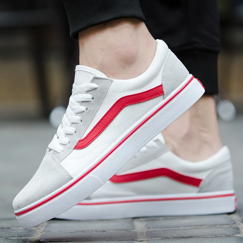 Осенняя парусиновая обувь Классические Низкие ботинки мужская повседневная для