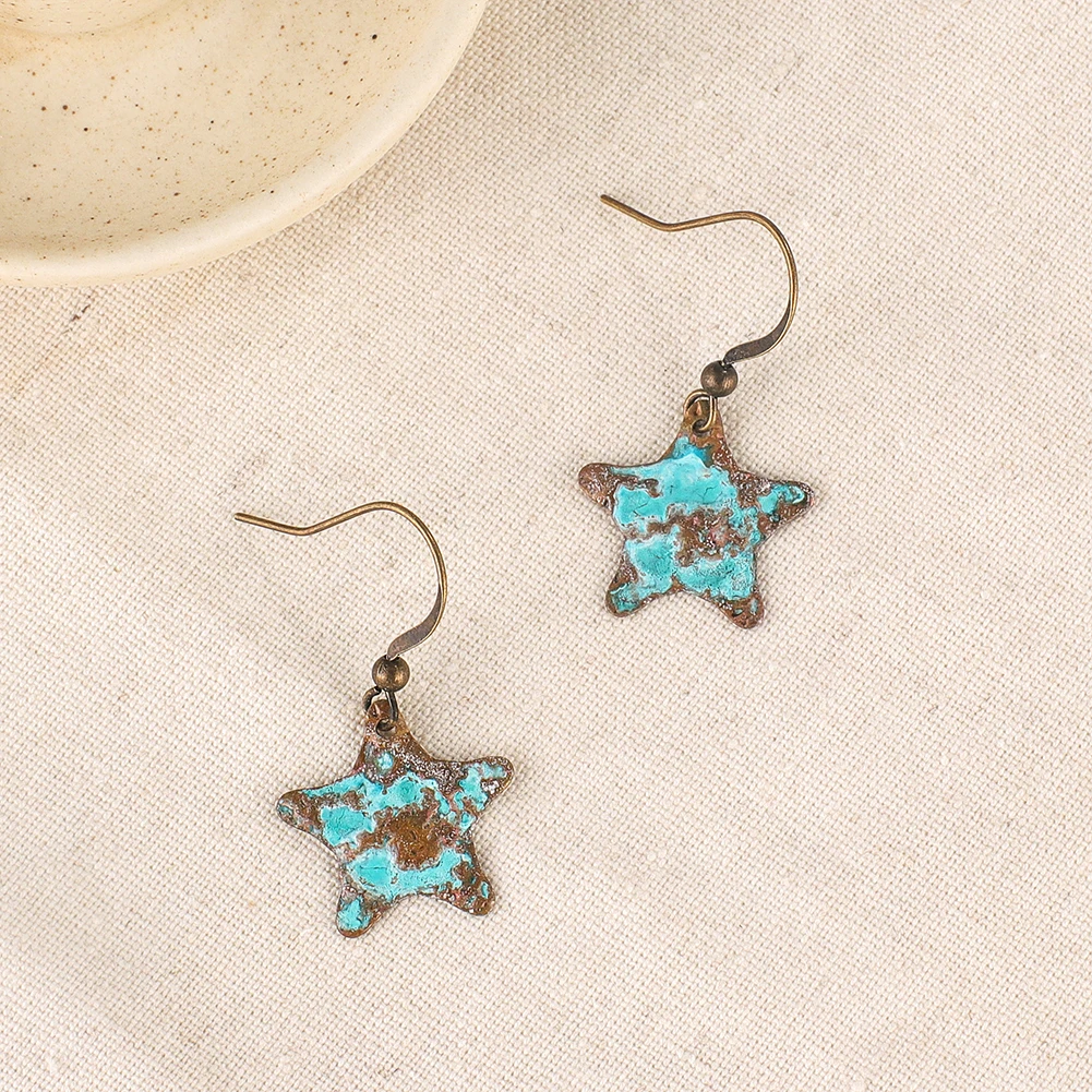 

Bohemian Turquoises Beads Earrings Star Earring for Women Party Jewelry Accessories