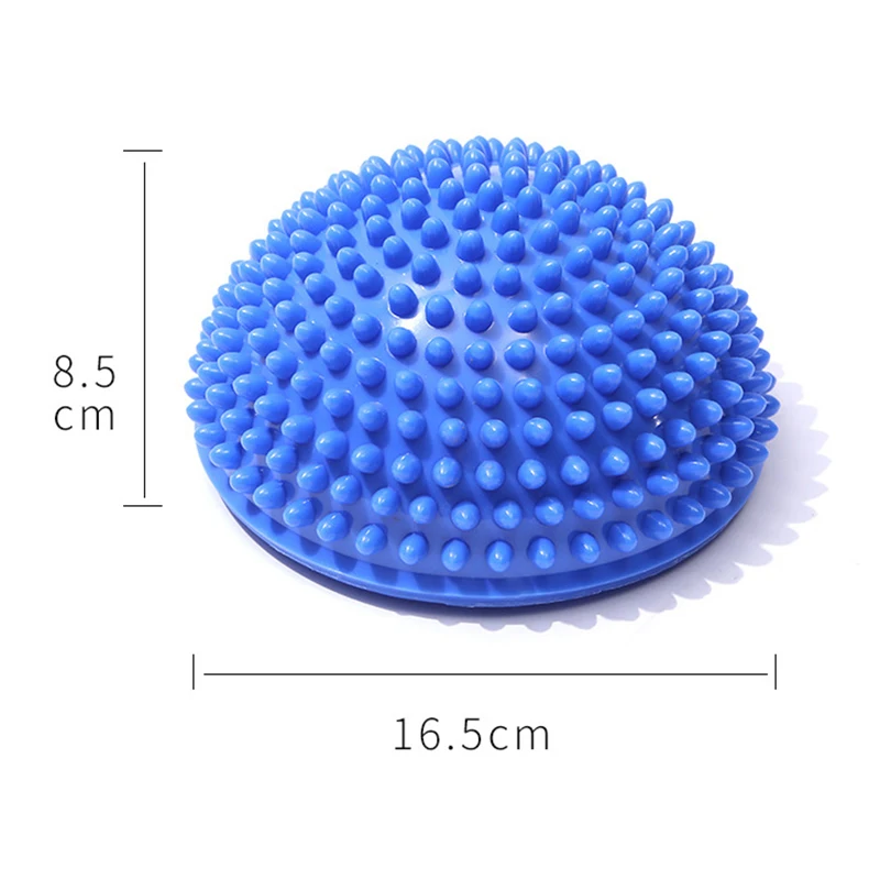 

Durable PVC Spiky Massage Ball 16cm Exercise Balls Trigger Point Sport Fitness Hand Foot Pain Relief Plantar Fasciitis Reliever