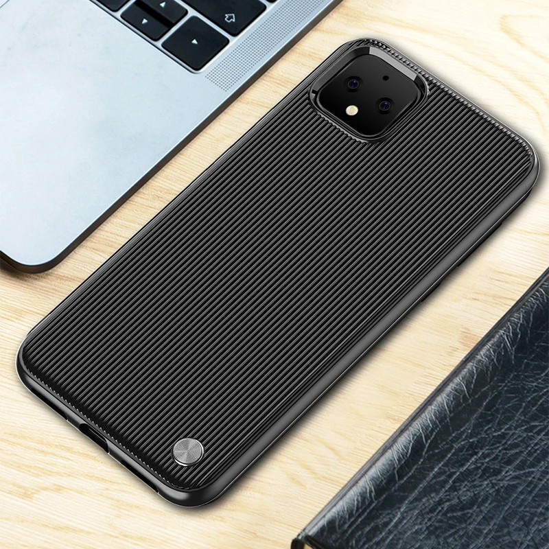 Silicone Phone Case For Google Pixel 4 XL Anti-fall Protective Bumper Cover Soft TPU Cases Coque | Мобильные телефоны и