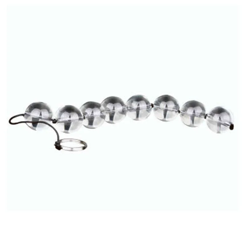 Анальные бусины супер длинные стеклянные детские секс-игрушки массажер простаты