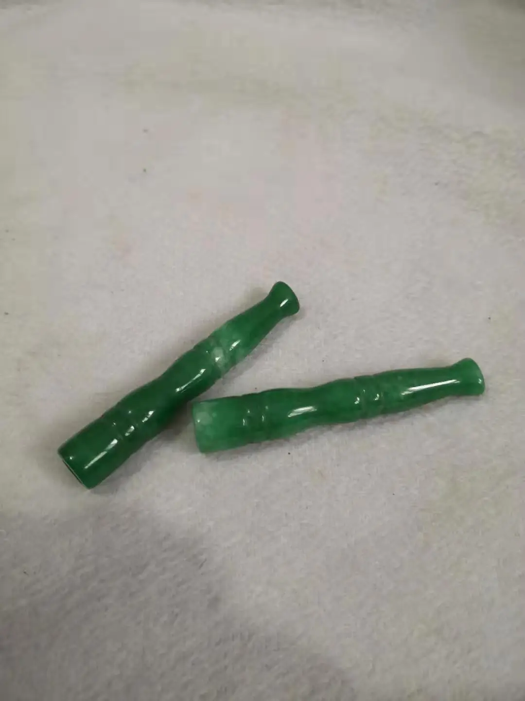 Редкие Синьцзян нефритовый фильтр для сигарет рот нефрит резьба курительная