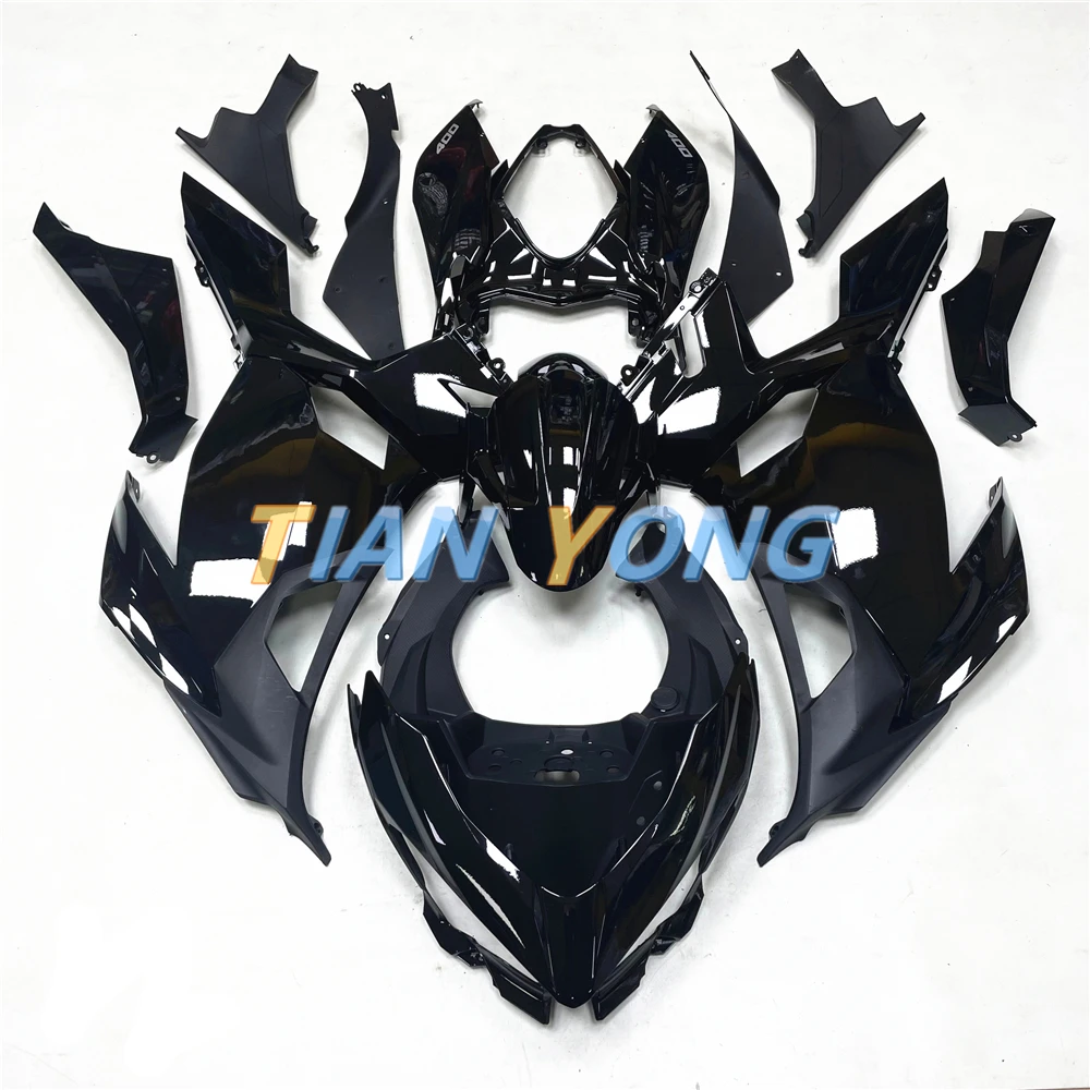 

Shiny black Full Fairing Kit 2018-2021 18 19 Motorcycle For Ninja400 Ninja 400 2021 Bodywork Cowling Fairings New Arrival ABS