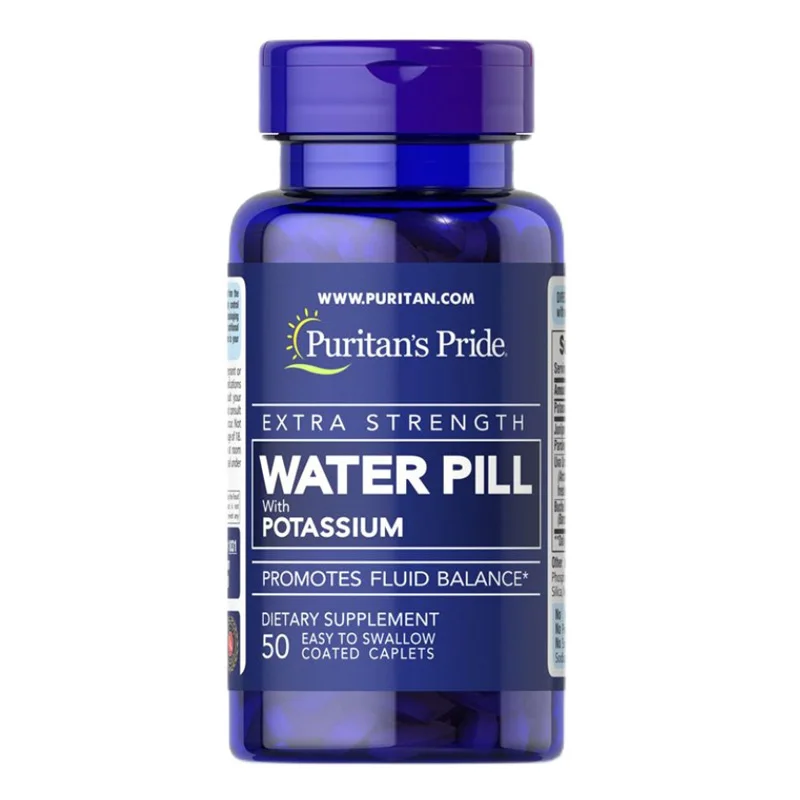 

Water Pill With Potassium promotes fluid balance 50 caplets