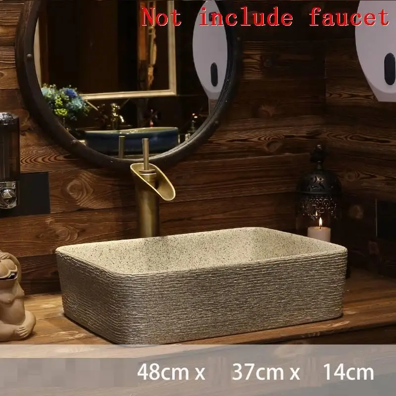 Number 6 Salle De Bain Black Wasbak Vanity Fregadero Lavandino Bagno Banyo Waschtisch Cuba Banheiro раковина для ванной Lavabo умывальник - Цвет: Number 6