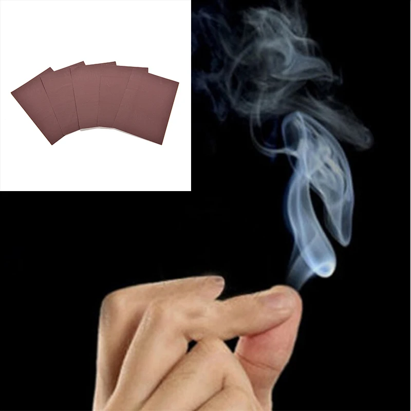 

1 X магический реквизит для крупного плана трюк дым от наконечников пальцев Забавный дым ада