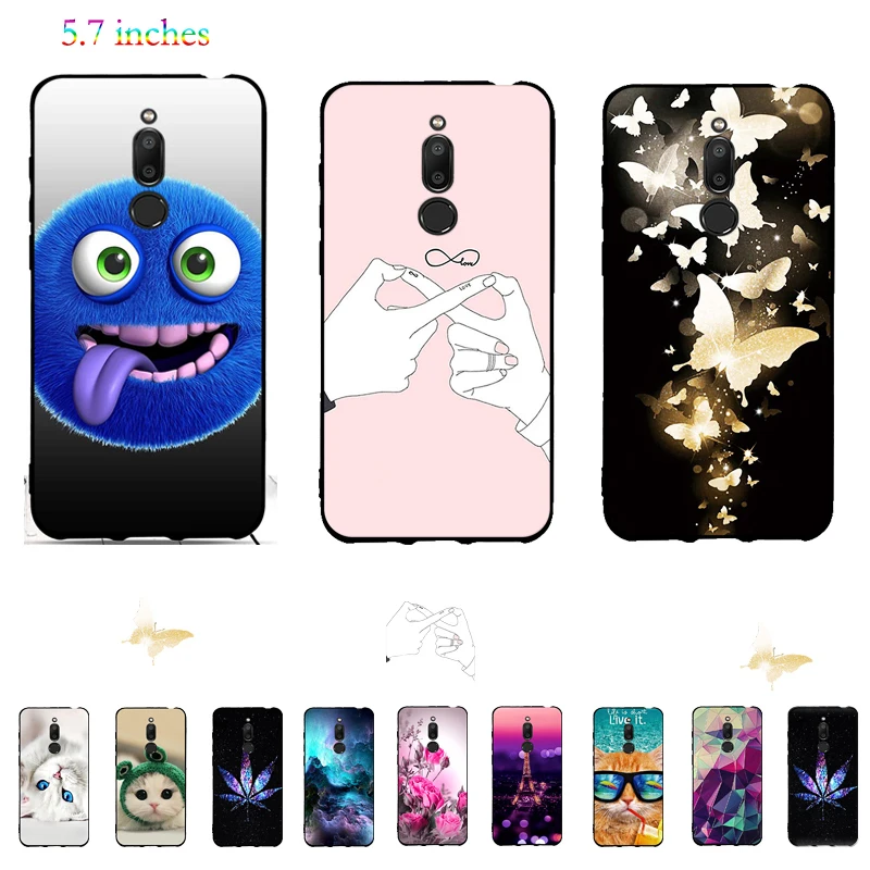Fundas для Meizu M6T Meiblue 6T Meilan 6T чехол-накладка из мягкого ТПУ силикона задняя крышка для Meizu M6T Meiblue 6T чехол бампер