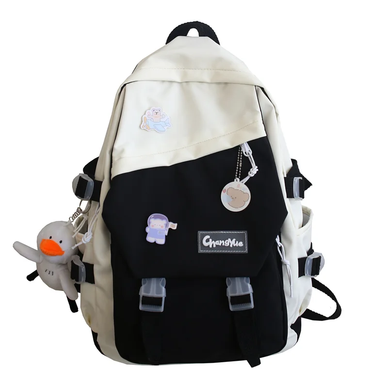 

TEGAOTE Classic Nylon Women Backpack Schoolbag For TeenageGirls Preppy Style Student Backpack Female Rucksack Mochilas Feminina