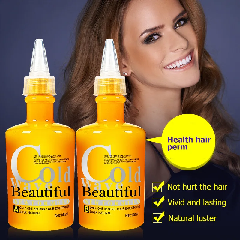 Водостойкая объемная текстура для завивки волос BOQIAN крем с постоянными волнами