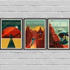 Фотообои для оформления интерьера, фотография Olympus Монс Марс, настенный постер для путешествий, Картина на холсте для гостиной