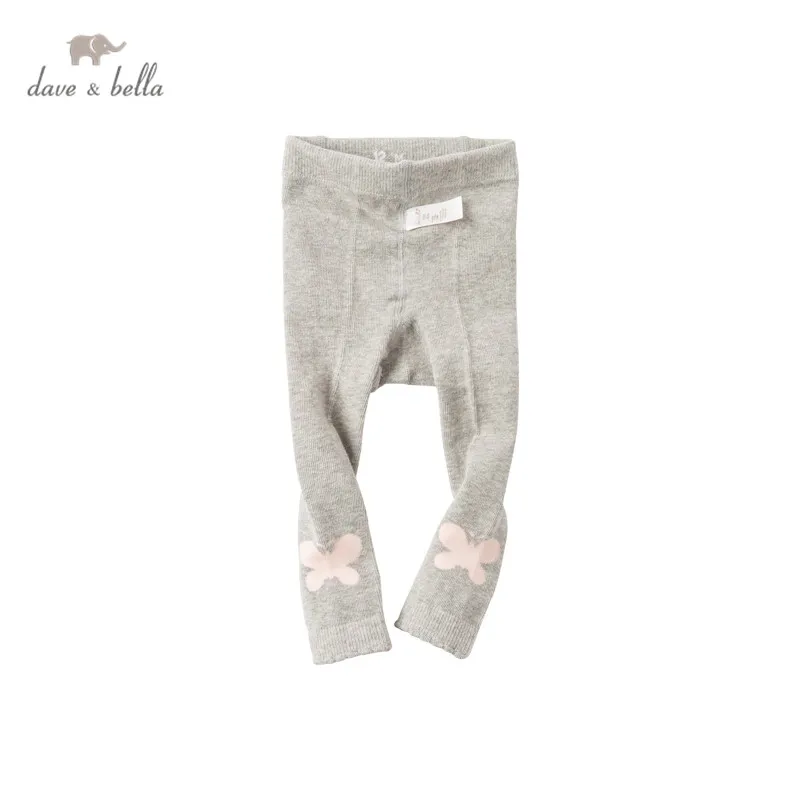 

DB17665 dave bella spring infant baby girls lolita cartoon print leggings children fashion leggings