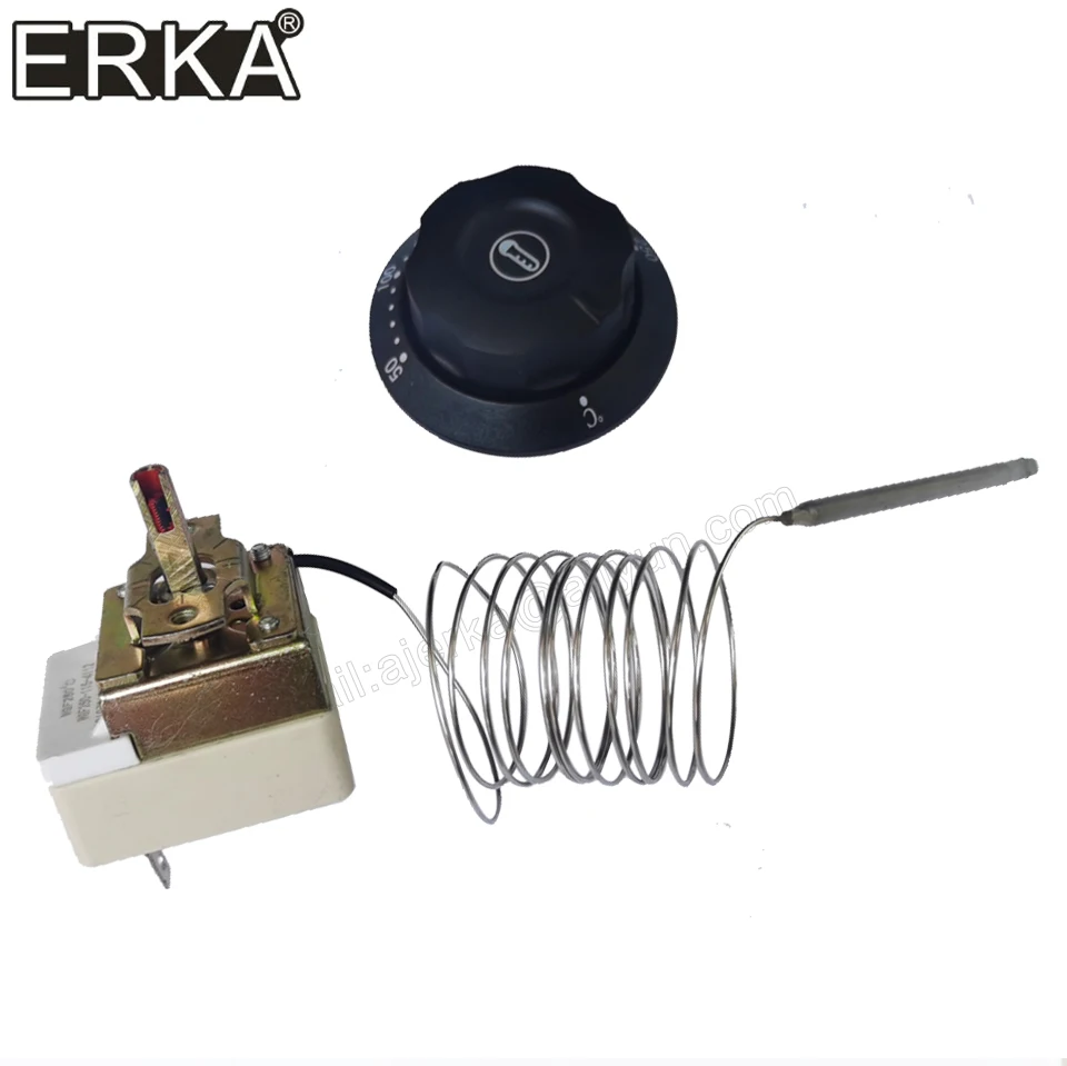 ERKA Electric Egg Waffle Machine Thermostat control Bubble Temperature Controller Knob Hongkong  Puff Cake Maker Accessories